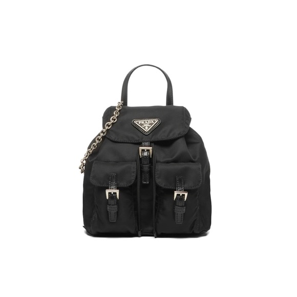 Nylon mini backpack - Picture 2 of 5